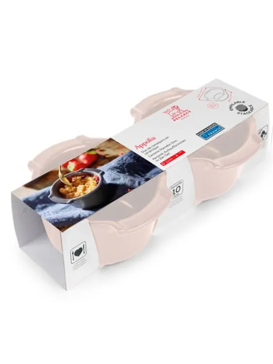 Peugeot Saveurs Appolia Duo de ramequins en céramique 20cl, ecru -> Idées Cadeaux -50€ | Envie De Saveurs
