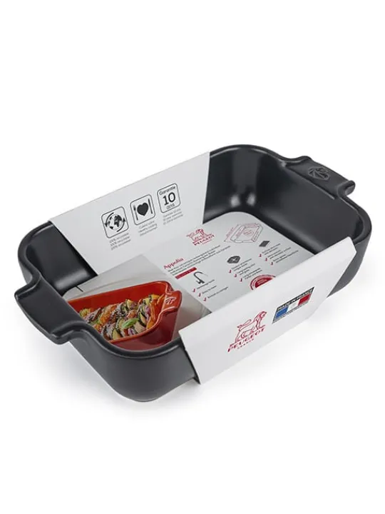 Peugeot Saveurs Appolia Plat four céramique individuel rectangulaire, , 22 cm - -> Plats Individuels