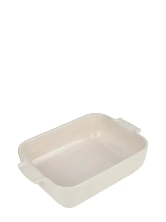 Peugeot Saveurs Appolia Plat four céramique rectangle écru 25 cm - 10" -> Envie De Couleurs