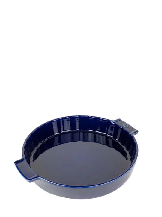 Peugeot Saveurs Appolia Tourtière céramique bleu profond diamètre 28 cm - 11" -> Plats À Tarte / Tourtieres