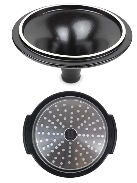 Peugeot Saveurs Atlas Atlas, tajine tous feux, noir satin, 30 cm - 11,75 in -> Envie De Couleurs | Envie De Saveurs