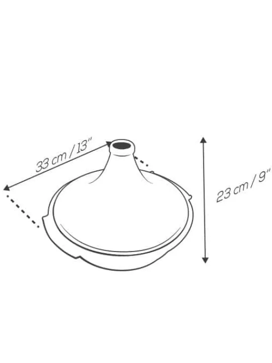 Peugeot Saveurs Atlas Atlas, tajine tous feux, vert forêt, 30 cm - 11,75 in -> Envie De Couleurs | Envie De Saveurs