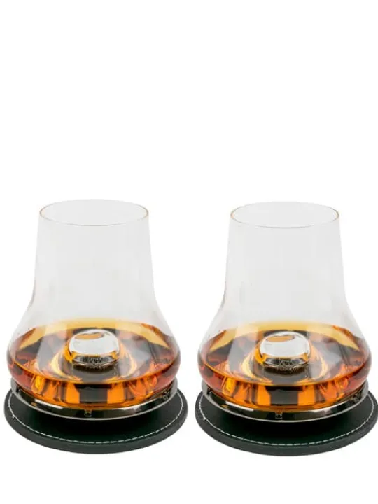 Peugeot Saveurs Atmosphère whisky 2 sets de dégustation whisky avec socles rafraichissants en coffret cadeau -> Envie De Design | Envie De Saveurs