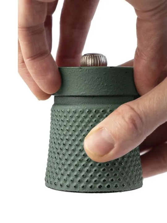 Peugeot Saveurs Bali fonte Moulin à poivre manuel en fonte vert céladon, 8 cm -> Moulins À Poivre