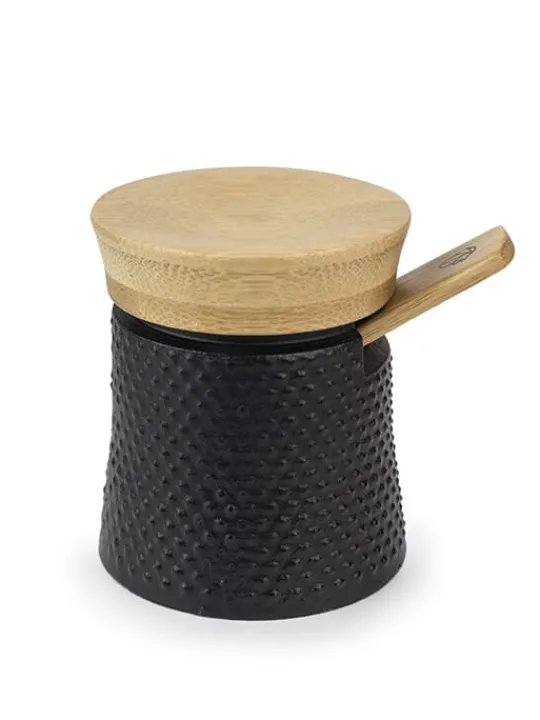 Peugeot Saveurs Bali palais des épices Moulin à poivre bali fonte noir et sa coupelle à sel en coffret cadeau -> Coffrets Cadeaux | Envie De Design