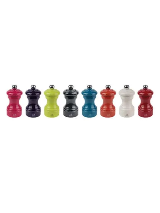 Peugeot Saveurs Bistro Moulin à poivre manuel en bois laqué, , 10 cm - 4" -> Envie De Couleurs | Moulins À Poivre