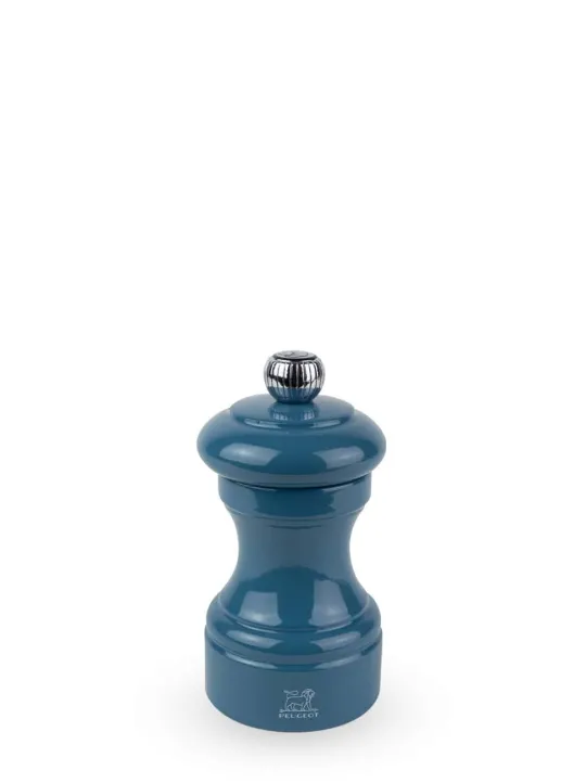 Peugeot Saveurs Bistro Moulin à poivre manuel en bois laqué, bleu pacifique, 10 cm - 4" -> Envie De Couleurs | Moulins À Poivre