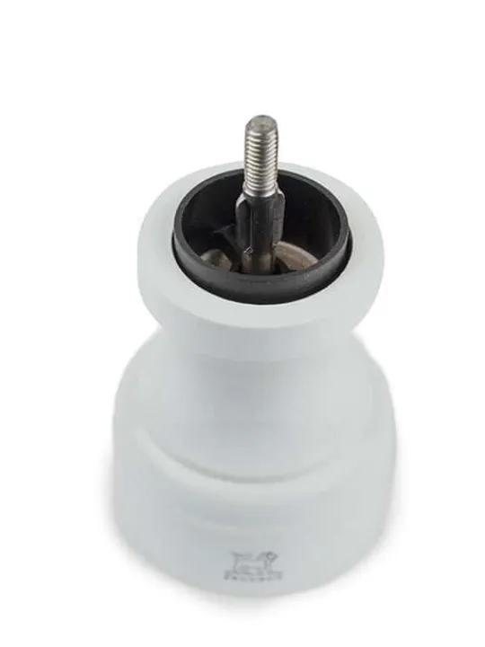 Peugeot Saveurs Bistro Moulin à poivre manuel en bois laqué, gris perle 10 cm - 4in. -> Moulins À Poivre