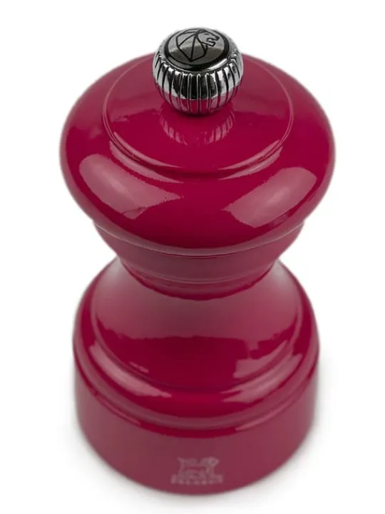Peugeot Saveurs Bistro Moulin à poivre manuel en bois laqué, rose bonbon, 10 cm - 4" -> Idées Cadeaux -50€ | Envie De Couleurs