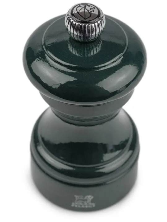 Peugeot Saveurs Bistro Moulin à poivre manuel en bois laqué, vert forêt, 10 cm - 4in. -> Envie De Couleurs | Moulins À Poivre