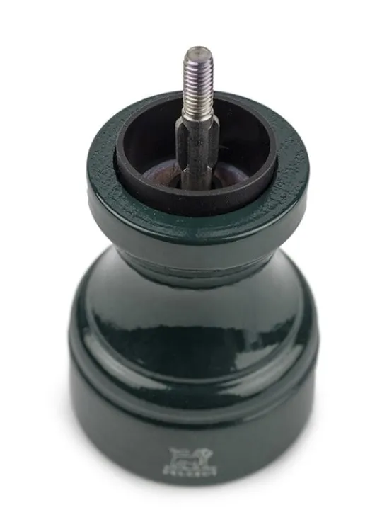 Peugeot Saveurs Bistro Moulin à poivre manuel en bois laqué, vert forêt, 10 cm - 4in. -> Envie De Couleurs | Moulins À Poivre