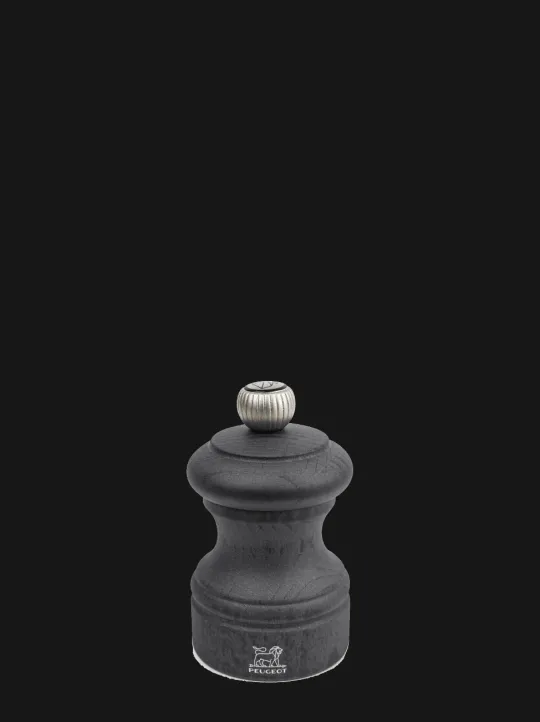 Peugeot Saveurs Bistro Moulin à sel manuel en bois, collection graphite, 8 cm - 3" -> Moulins À Sel Et Salières