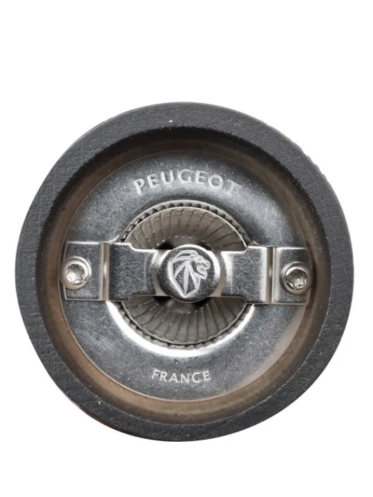Peugeot Saveurs Bistro Moulin à sel manuel en bois, collection graphite, 8 cm - 3" -> Moulins À Sel Et Salières