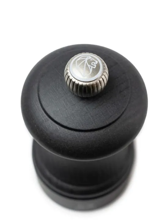 Peugeot Saveurs Bistro Moulin à sel manuel en bois, collection graphite, 8 cm - 3" -> Moulins À Sel Et Salières
