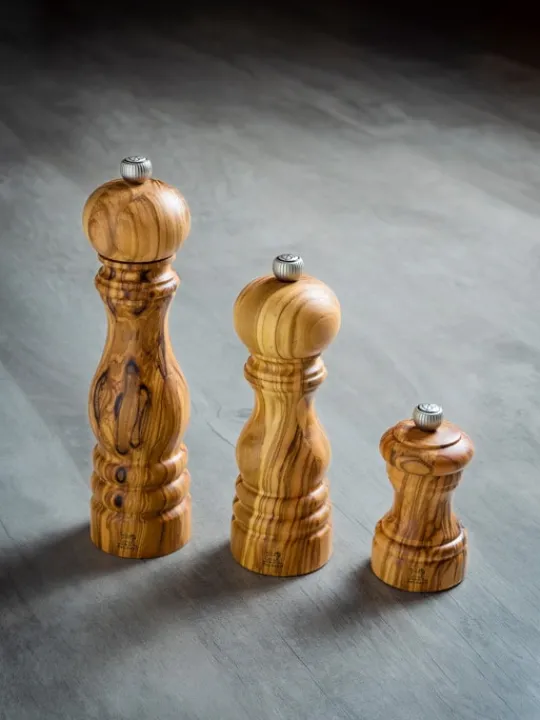 Peugeot Saveurs Bistro Moulin à sel manuel en bois d', 10 cm - 4in -> Moulins À Sel Et Salières