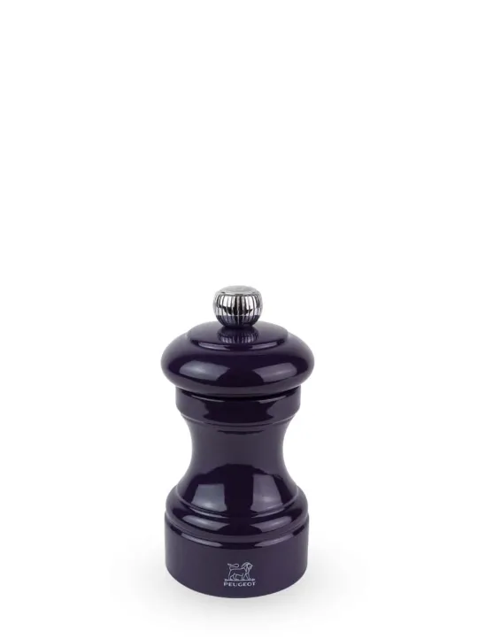 Peugeot Saveurs Bistro Moulin à sel manuel en bois laqué, , 10 cm - 4" -> Moulins À Sel Et Salières
