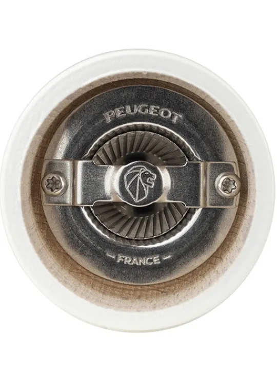 Peugeot Saveurs Bistro Moulin à sel manuel en bois laqué, , 10 cm - 4" -> Envie De Couleurs | Moulins À Sel Et Salières