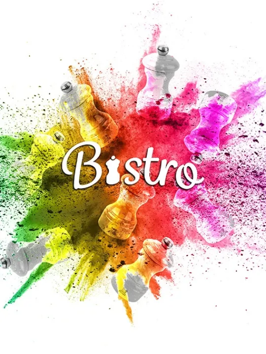 Peugeot Saveurs Bistro Moulin à sel manuel en bois laqué, , 10 cm - 4" -> Envie De Couleurs | Moulins À Sel Et Salières