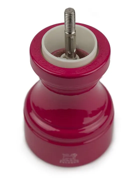 Peugeot Saveurs Bistro Moulin à sel manuel en bois laqué, rose bonbon, 10 cm - 4" -> Envie De Couleurs | Moulins À Sel Et Salières