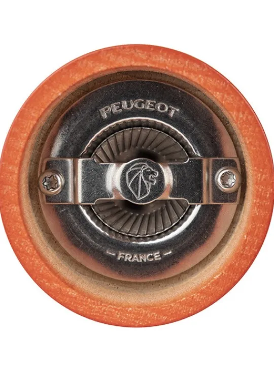Peugeot Saveurs Bistro Moulin à sel manuel en bois laqué, , 10 cm - 4" -> Moulins À Sel Et Salières