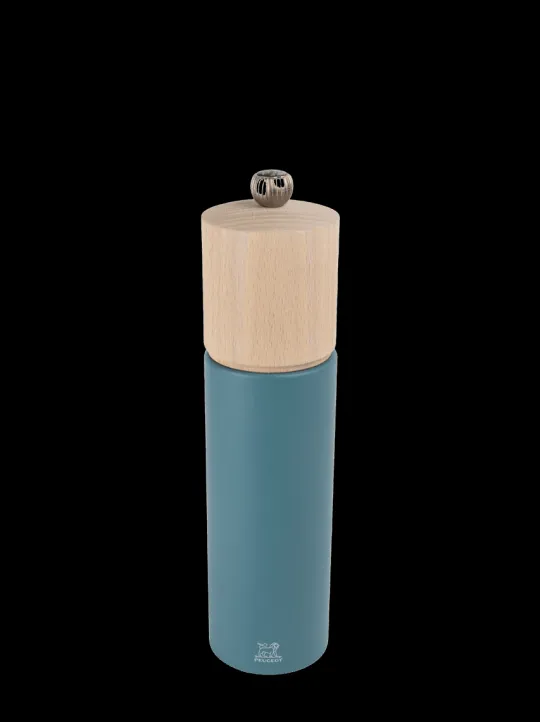 Peugeot Saveurs Boreal Moulin à poivre manuel en bois, bleu céleste, 21cm - 8" -> Idées Cadeaux -50€ | Envie De Couleurs