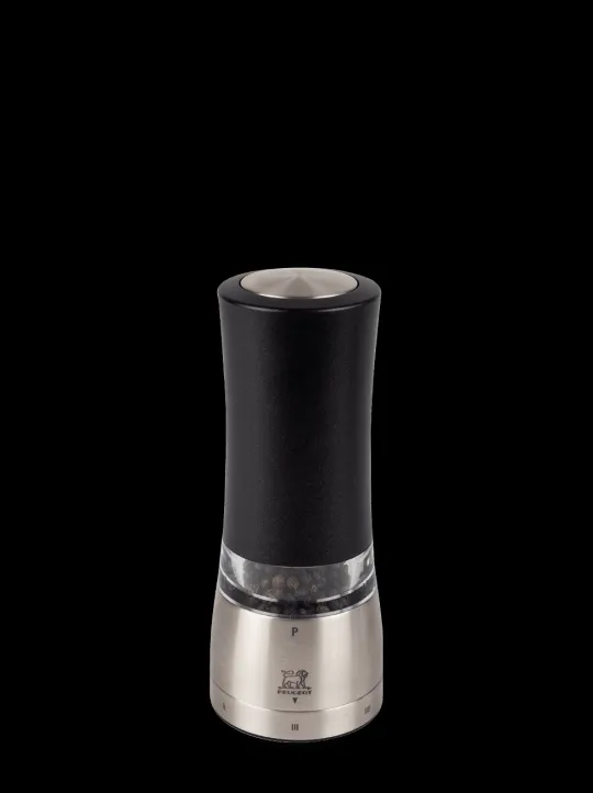 Peugeot Saveurs Daman electrique Moulin à poivre électrique u'select, noir irisé, 16 cm - 6,25in. -> Idées Cadeaux -100€ | Envie De Design