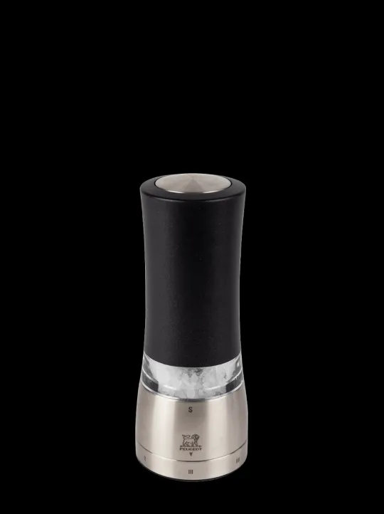 Peugeot Saveurs Daman electrique Moulin à sel électrique u'select, noir irisé, 16 cm - 6,25in. -> Idées Cadeaux -100€ | Envie De Design