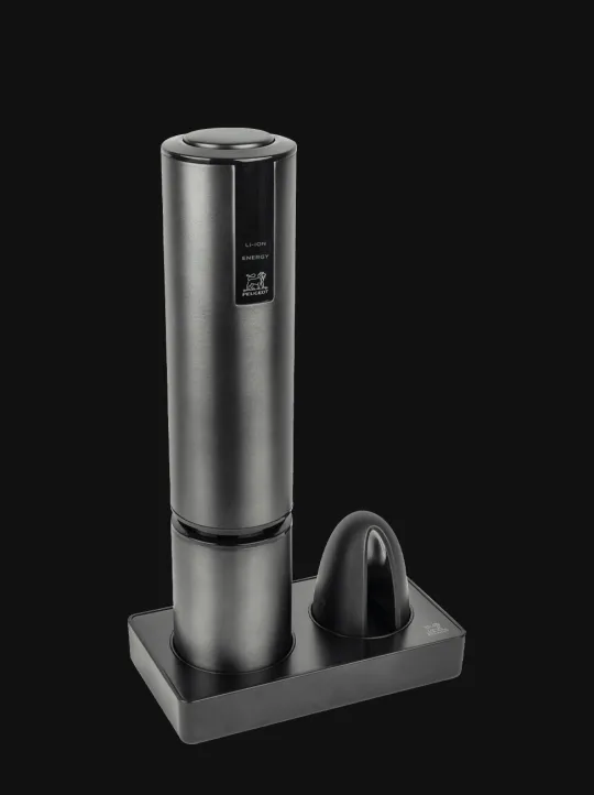 Peugeot Saveurs Elis touch Tire-bouchon électrique rechargeable en inox, , batterie lithium-ion 27 cm - 10,6in -> Envie De Design | Tire-bouchons