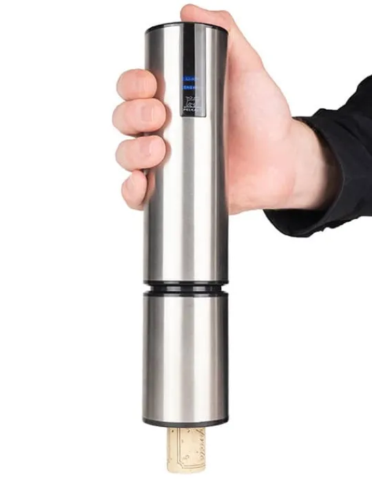 Peugeot Saveurs Elis touch Tire-bouchon électrique rechargeable en , batterie lithium-ion 27 cm - 10,6in -> Envie De Design | Tire-bouchons
