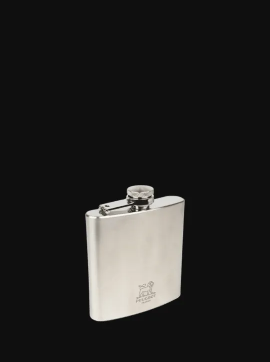 Peugeot Saveurs Flasque inox 1 flasque en inox dans sa pochette velours -> Idées Cadeaux -50€ | Verres De Dégustation