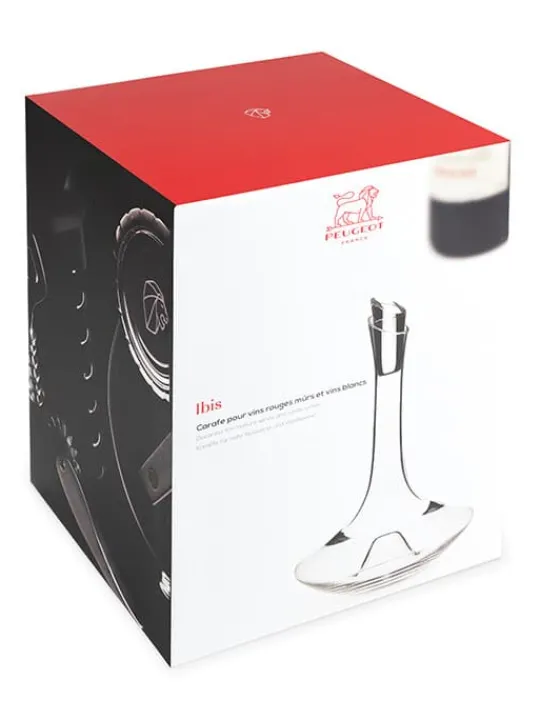 Peugeot Saveurs Ibis Carafe à vins rouges mûrs et vins blancs 75 cl -> Idées Cadeaux -100€ | Carafes À Vin