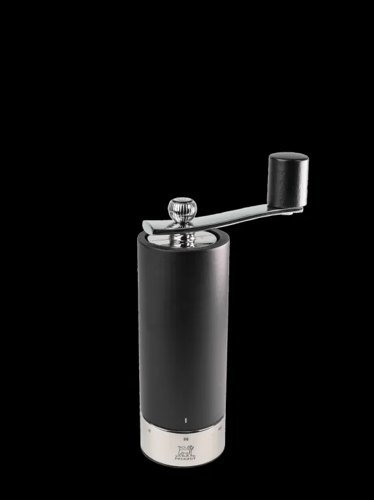 Peugeot Saveurs Isen Moulin à poivre à manivelle en bois et inox, noir, u'select, 18 cm - 7" -> Envie De Design | Envie De Saveurs