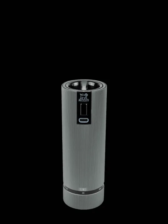 Peugeot Saveurs Line electrique Moulin à poivre électrique rechargeable u'select, batterie lithium-ion, carbone, 15 cm - 6in. -> Idées Cadeaux -100€ | Envie De Design