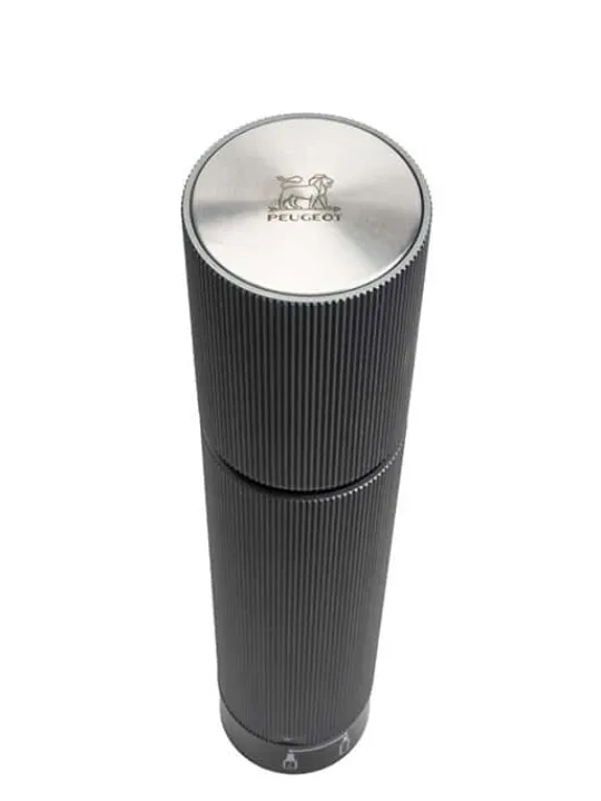 Peugeot Saveurs Line preserve duo Pompe de conservation double fonction vin & effervescent manuelle en aluminium, carbone, 20 cm - 7,75 in -> Idées Cadeaux -50€ | Accessoires Vin Et Champagne