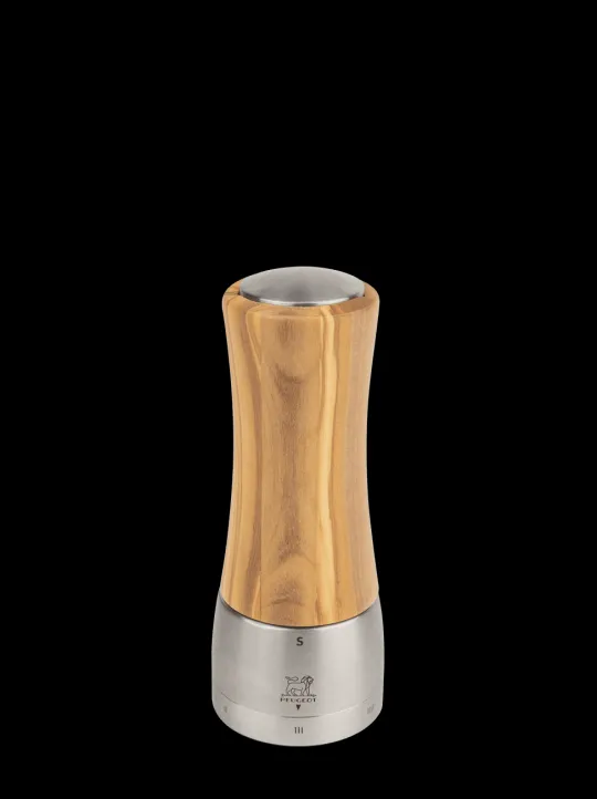 Peugeot Saveurs Madras Moulin à sel manuel en bois d' u'select 16 cm - 6,25" -> Idées Cadeaux -100€ | Envie De Design