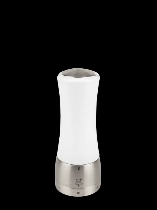 Peugeot Saveurs Madras Moulin à sel manuel en bois et inox u'select couleur 16 cm -> Moulins À Sel Et Salières