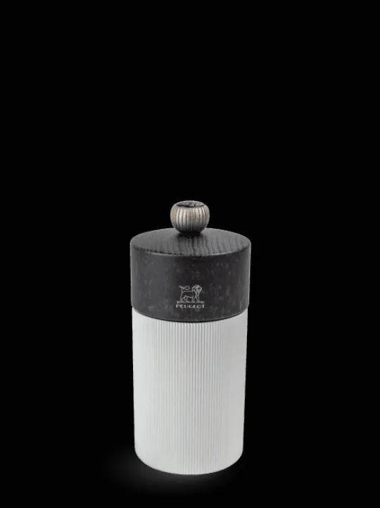 Peugeot Saveurs Pack line carbone & graphite 12cm Duo de moulins à poivre et à sel 12 cm avec entonnoir inox -> Envie De Design | Duos Et Combi 2 En 1