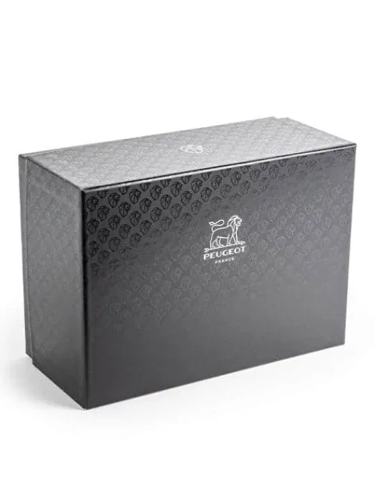 Peugeot Saveurs Pack maestro linéa Coffret bar à poivres maestro gris roche et plateau linéa -> Envie De Saveurs | Idées Cadeaux -100€