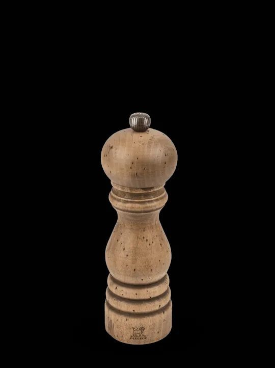 Peugeot Saveurs Paris antique Moulin à sel manuel en bois de hêtre finition 18 cm -> Moulins À Sel Et Salières
