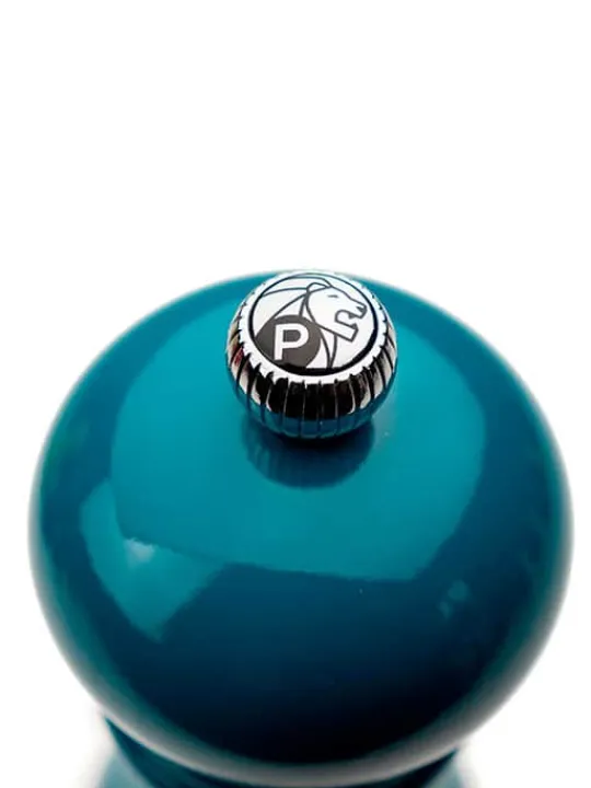 Peugeot Saveurs Paris Moulin à poivre manuel en bois laqué, bleu pacifique, 18 cm - 7in. -> Idées Cadeaux -50€ | Moulins À Poivre