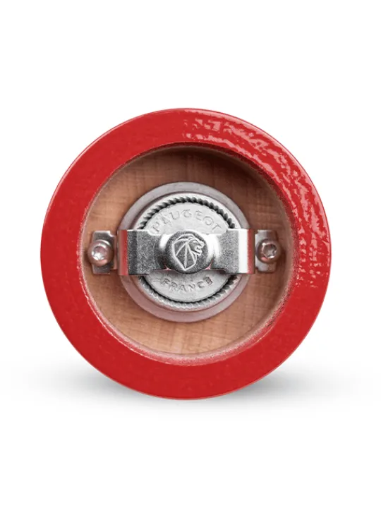 Peugeot Saveurs Paris Moulin à poivre manuel en bois, laqué rouge passion, 18 cm - 7in -> Moulins À Poivre