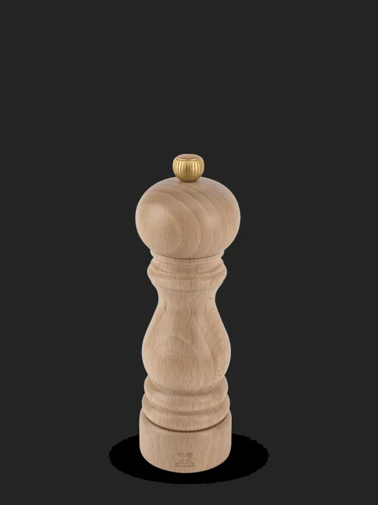 Peugeot Saveurs Paris Moulin à sel manuel en bois couleur 18 cm -> Moulins À Sel Et Salières