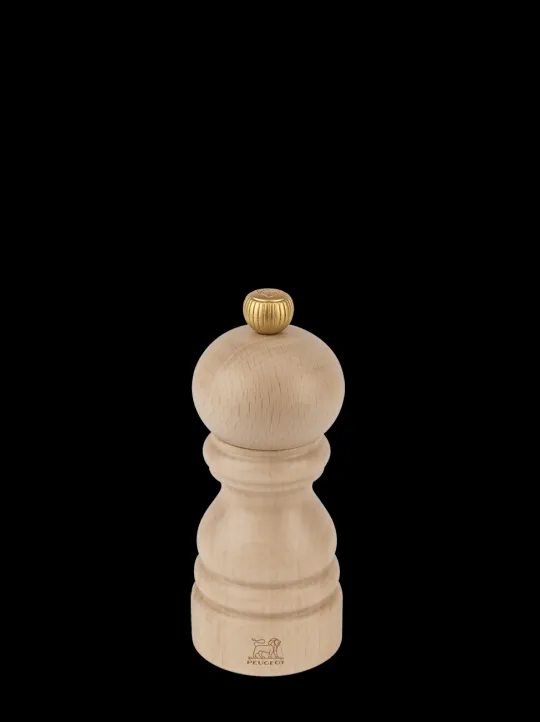 Peugeot Saveurs Paris Moulin à sel manuel en bois couleur 12 cm -> Moulins À Sel Et Salières