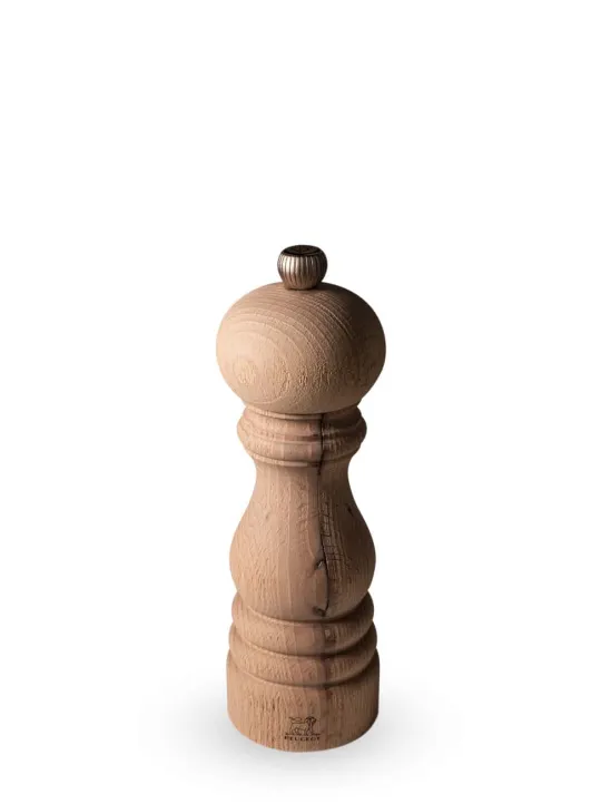 Peugeot Saveurs Paris Moulin à poivre manuel en bois et son poivre fair trade, 18 cm - 7in. -> Moulins À Poivre