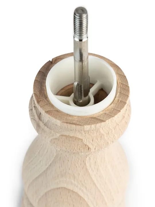 Peugeot Saveurs Paris Moulin à sel manuel en bois et son sel des alpes, 30 cm - 12in. -> Moulins À Sel Et Salières