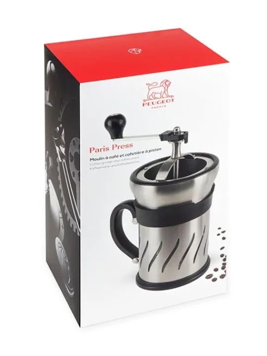 Peugeot Saveurs Paris press moulin à café et cafetière à piston 2 en 1 15 cm -> Moulins À Café | Cafetières À Piston