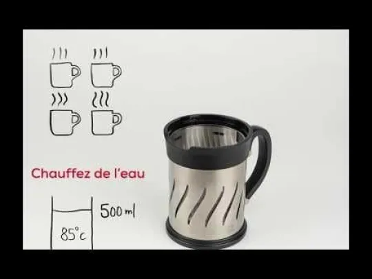 Peugeot Saveurs Paris press moulin à café et cafetière à piston 2 en 1 15 cm -> Moulins À Café | Cafetières À Piston