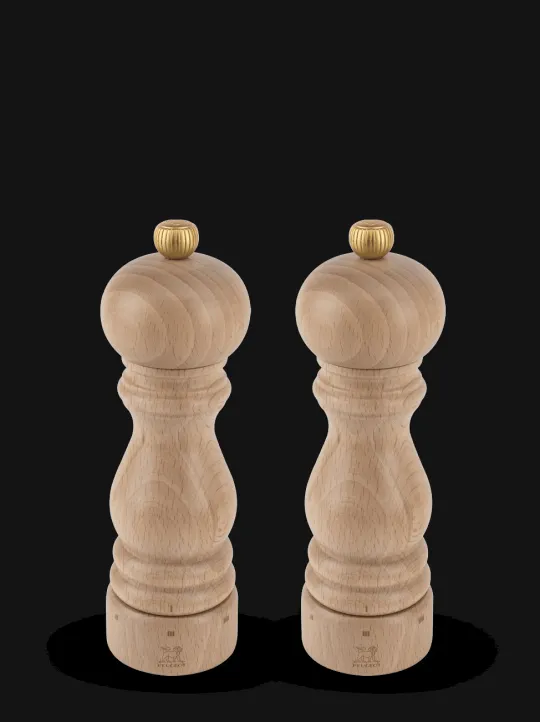 Peugeot Saveurs Paris u'select Duo de moulins à poivre et à sel manuels u'select en bois couleur 18 cm -> Duos Et Combi 2 En 1 | Moulins À Sel Et Salières