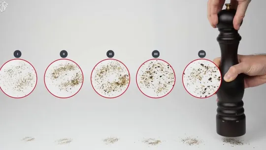 Peugeot Saveurs Paris u'select Duo de moulins à poivre et à sel manuels u'select en bois couleur 18 cm -> Duos Et Combi 2 En 1 | Moulins À Sel Et Salières