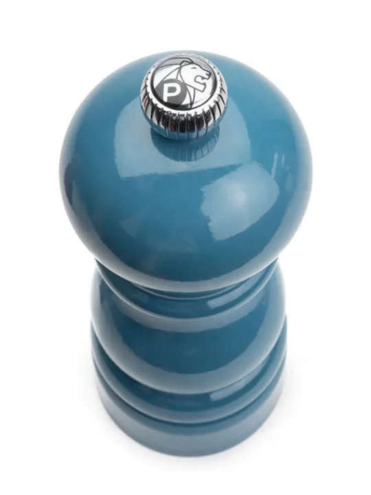 Peugeot Saveurs Paris u'select Moulin à poivre manuel u'select en bois laqué, bleu pacifique, 15 cm - 6 in -> Envie De Couleurs | Envie De Saveurs